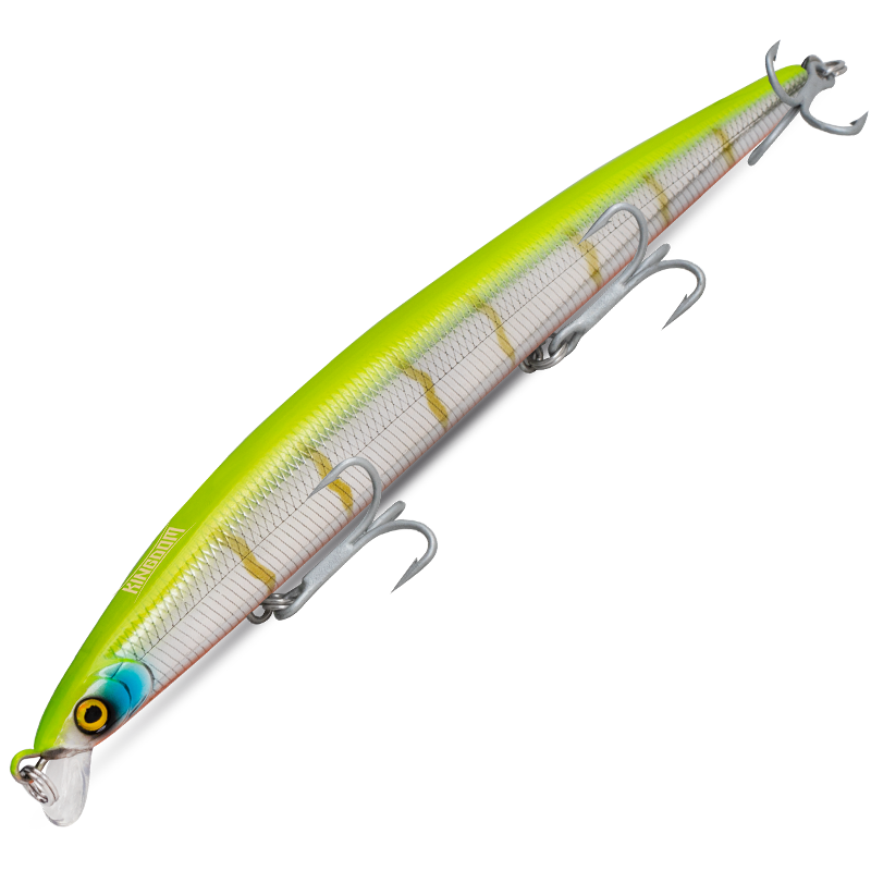 Guowangliya Floating Water Rice Minnow Bionic Fishing Bait, Long-Casting, for Freshwater And Saltwater, Suitable for Largemouth Bass And Snakehead Fish, Artificial Bait, 19 Grams/LN62 Color