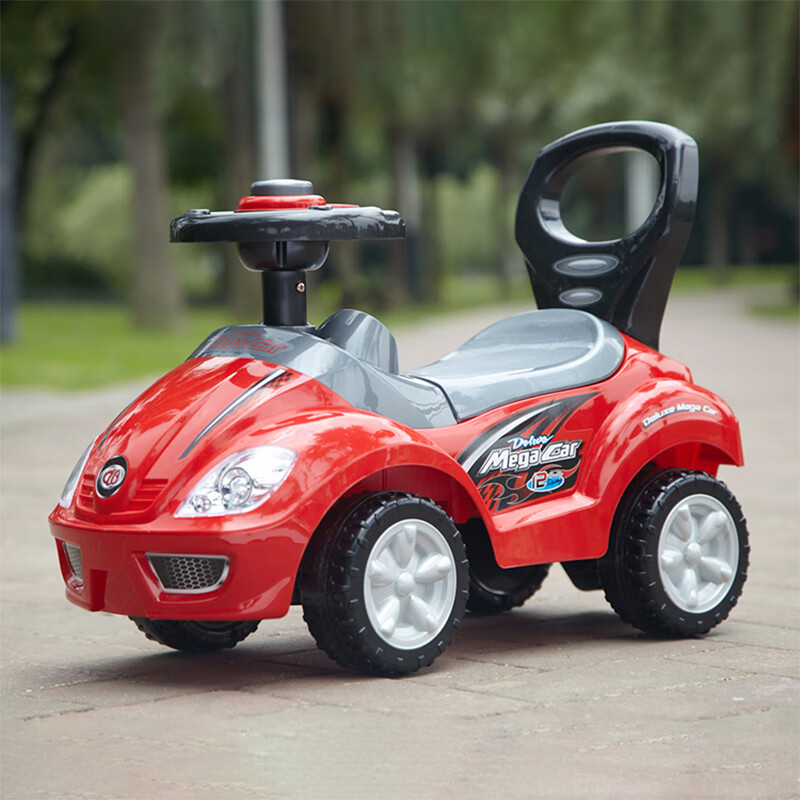 CHILOKBO Lamborghini Children's Ride-On Car for 1-3 Year Olds, Yellow Four-Wheel Toddler Walker Toy Car