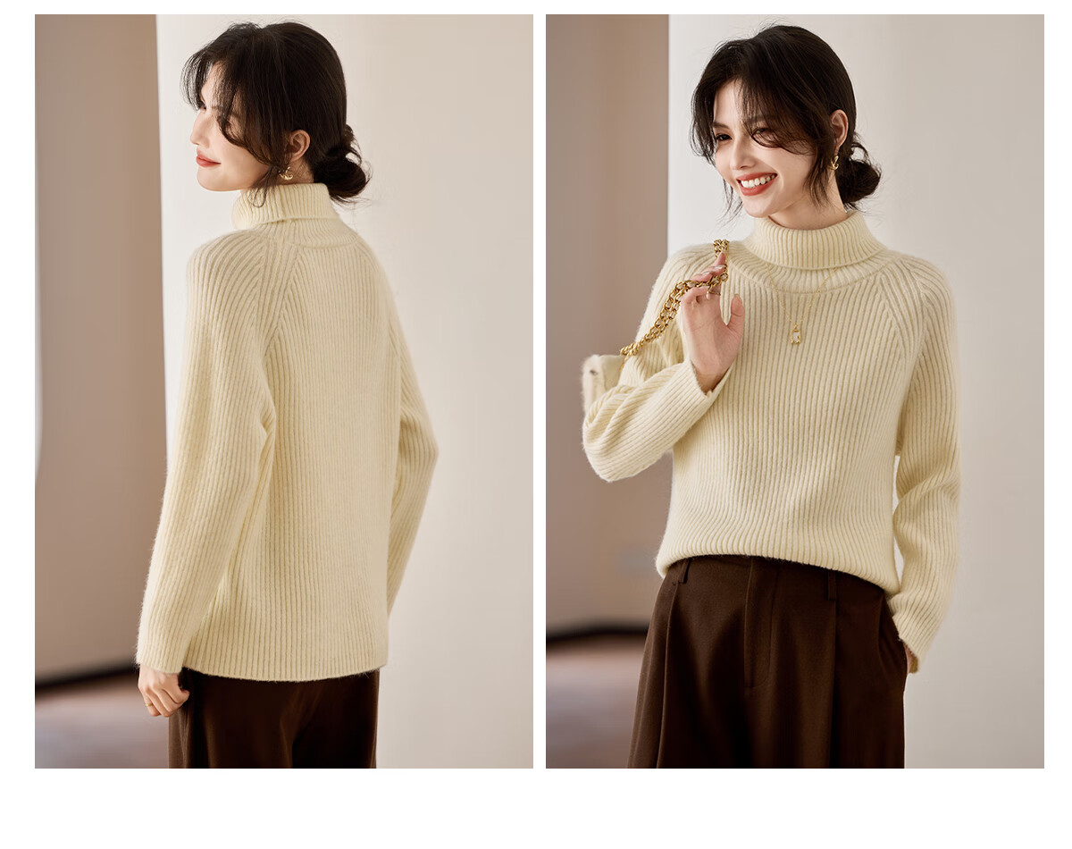 She Enjoy Christmas Round Neck Knit Sweater Women's Party Red Sweater Women's Color Dot Design Knit Top T53Z096 21