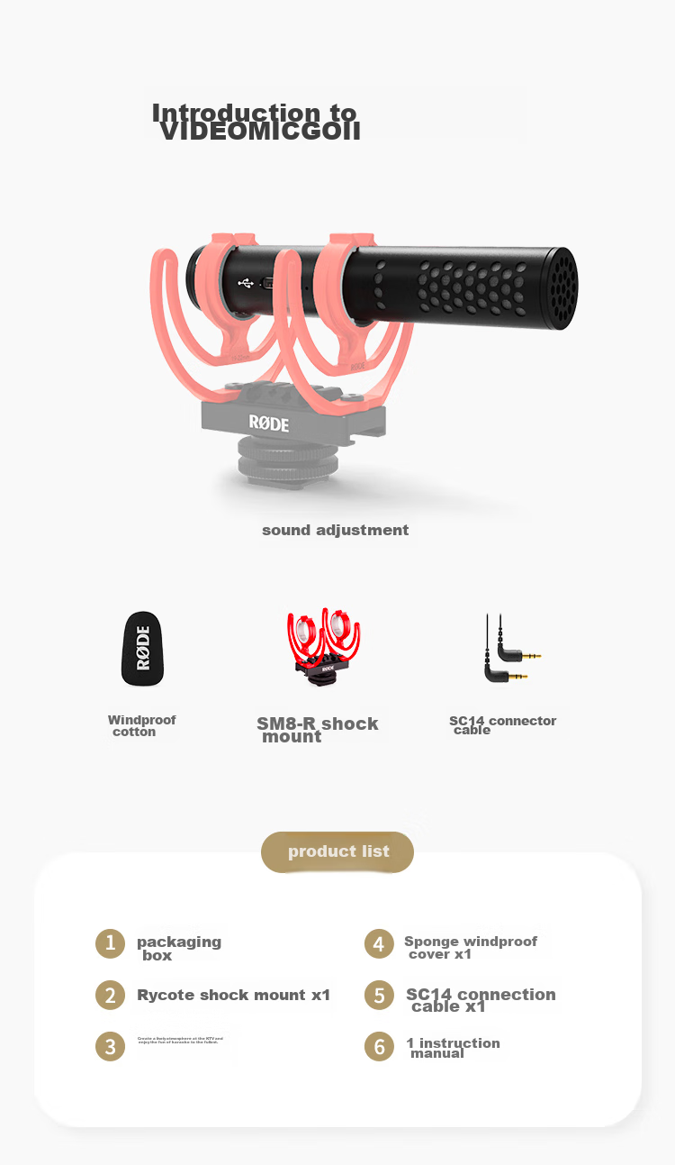 Rode VideoMic Go II Professional Directional Microphone for DSLR, Mirrorless Cameras, And Smartphones (Official Standard Configuration) 13