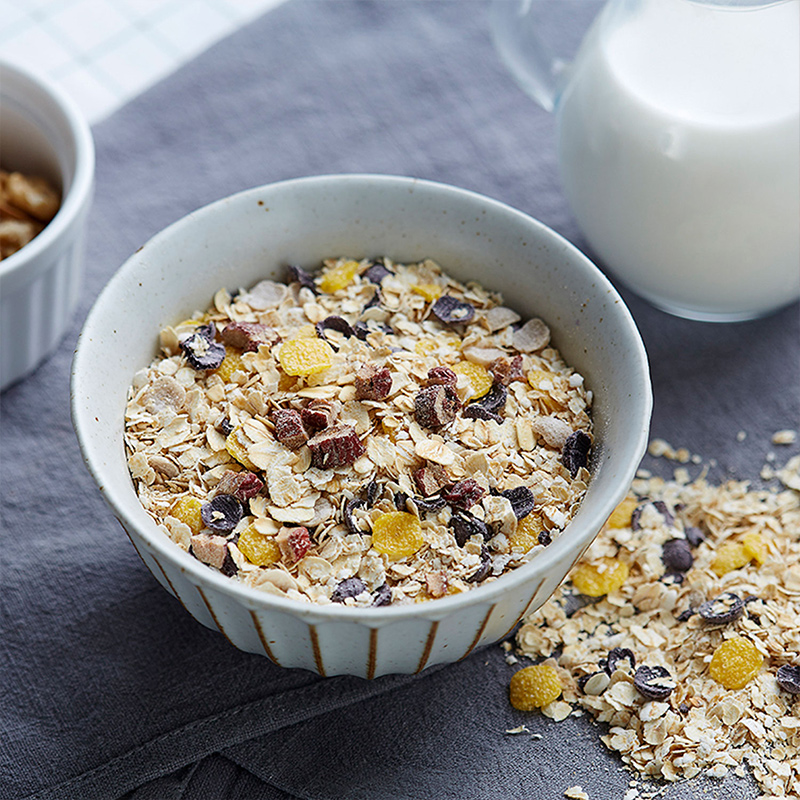 悠采中粮冲调燕麦礼盒1920g（480g*4盒）高纤早餐代餐 节日送礼团购