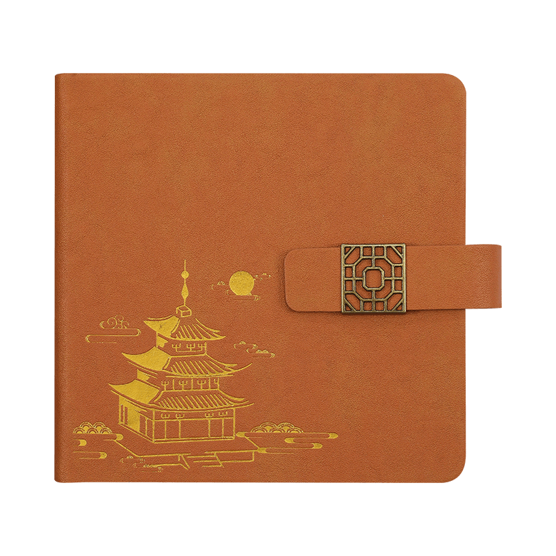 Jiaranheng Travel Stamp Collection Book, National Tourist Check-In Collection Notebook, High-Quality Museum Souvenir Journal, Scenic Spot Stamp Collection Album, Blank Book, Brow