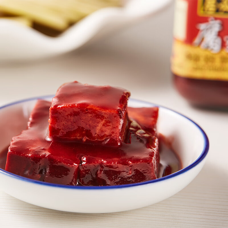 六必居红腐乳 340g 酱豆腐乳火锅调料 中华老字号