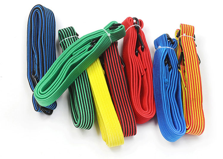 BWNK Bicycle Cargo Rack Luggage Rope Saddle Bag Binding Strap Elastic Cord - Random Color 2