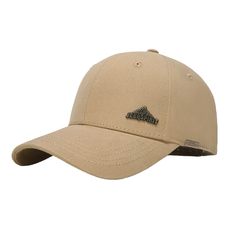 JEEP Men's Fashionable Baseball Cap, Versatile for All Seasons, Duck Tongue Hat, Sun Visor for Men And Women, A0631