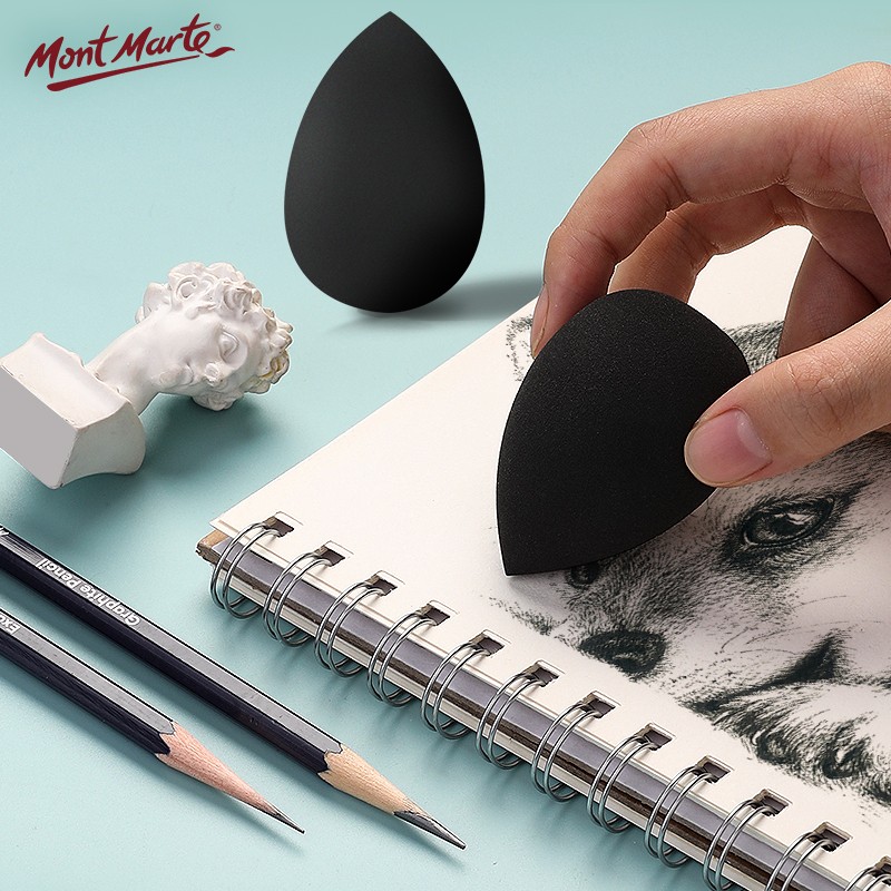 Mont Marte Sketch Blending Cotton, Blending Pen, Student Drawing Blending Ball, Sketching Sponge Ball, Drawing Paper Blending Pen, Beauty Blender Tool P-SM Sketching, Marker Drawing
