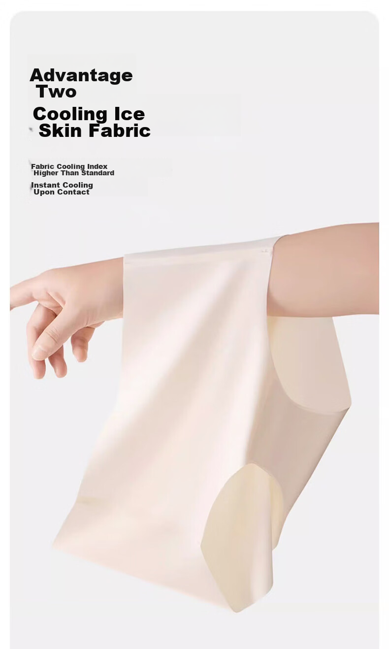 MiiOW Disposable Ice Silk Underwear for Women, Seamless Sterilized No-Wash Travel Yoga Fitness Business Trip Menstrual Daytime Disposable M 4