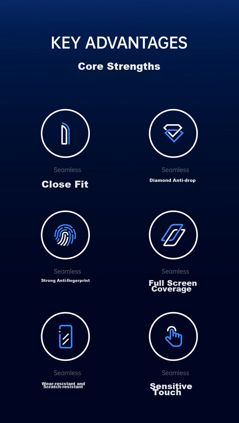 ESR Tempered Glass Screen Protector for Huawei Mate 40 Pro/E Pro/+/Mate 40 RS Porsche Design, Full Coverage Protective Film, High-Definition Curved Hot-Bent Glass, Anti-Fingerprint Front Screen Protector 2