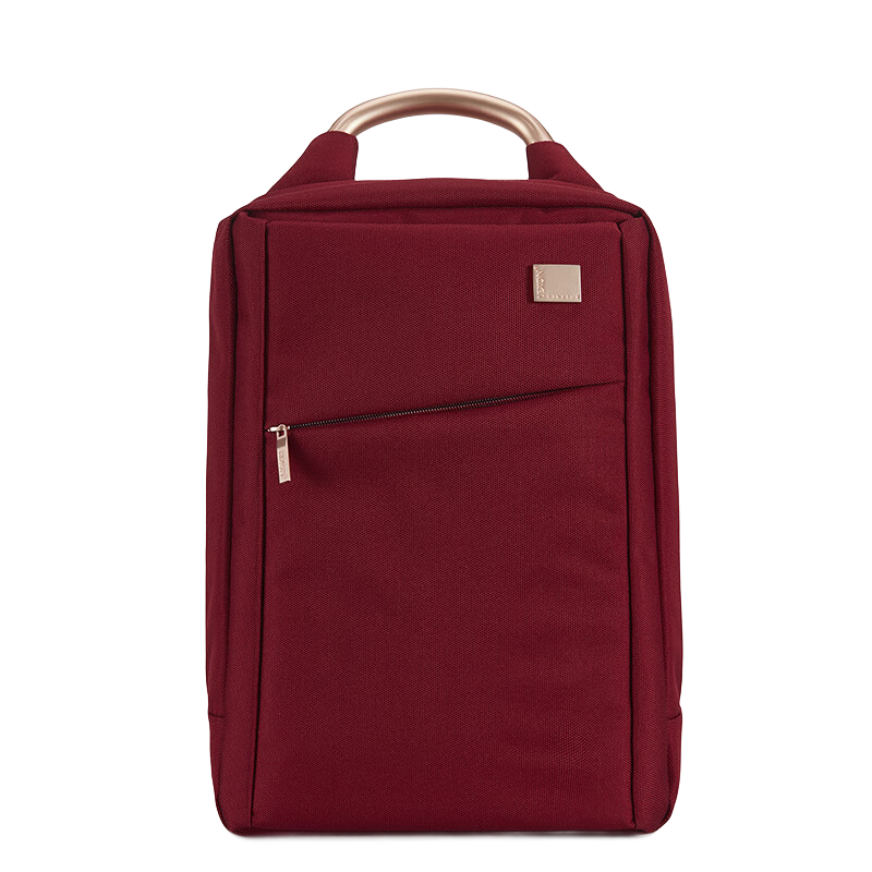 LEXON Women's Fashion Casual Backpack, Business Laptop Bag, Travel Bag, Bordeaux Red