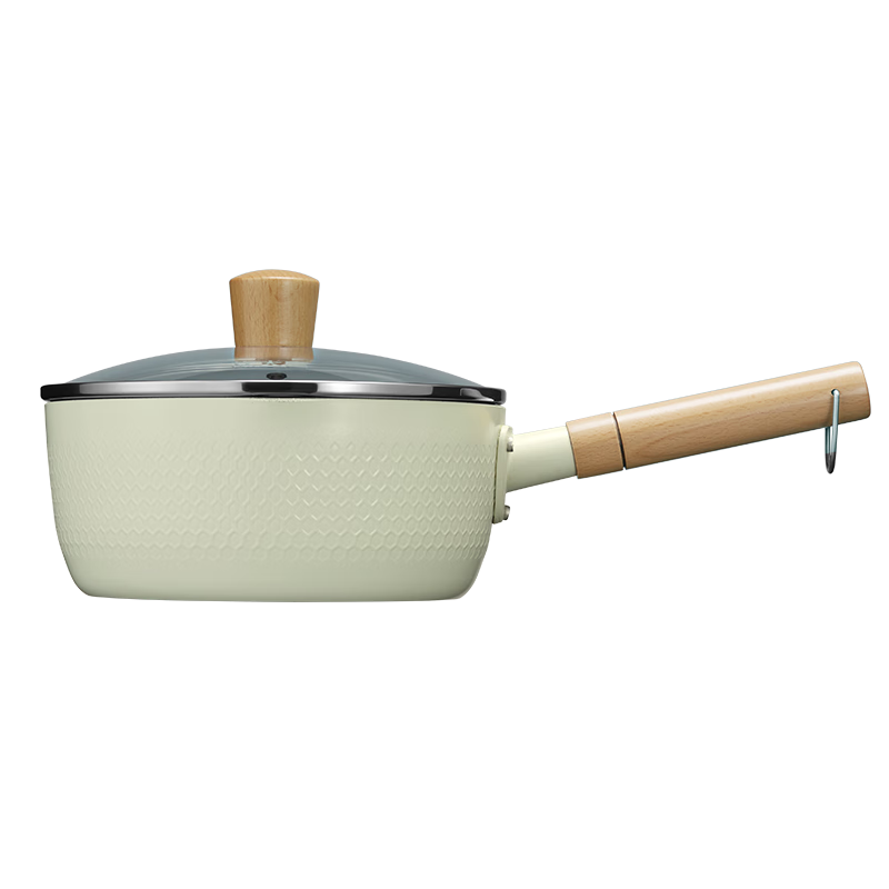 COOKER KING Milk Pot, Baby Food Pot, Noodle Pot, Breakfast Pot, Non-Stick Milk Pot, 22cm