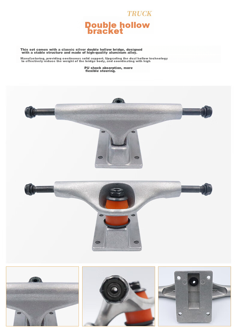 JUSTICE Boiling Point Dunhuang Skateboard Flying Series, Adult Professional Four-Wheel Double-Kick Skateboard for Men And Women, Flying Red 4