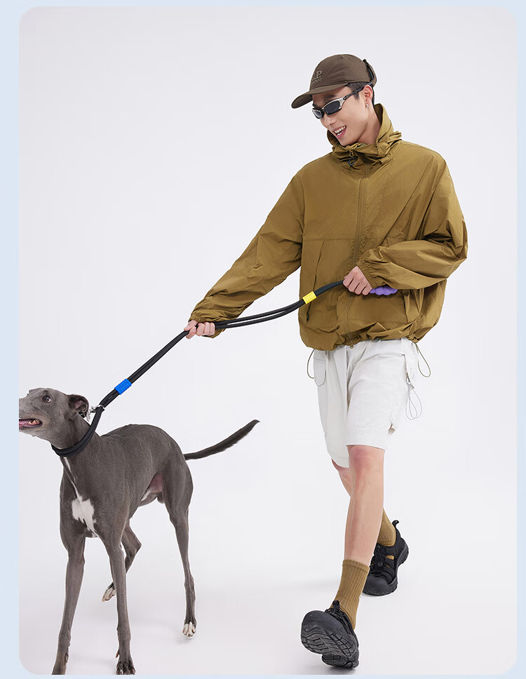 JD Original UPF170+ Ultra-Light Original Yarn Sun Protection Clothing, Outdoor Sun Protection Garment, Cool And Breathable Jacket, Skin Coat for Men And Women, Coffee 3XL 28