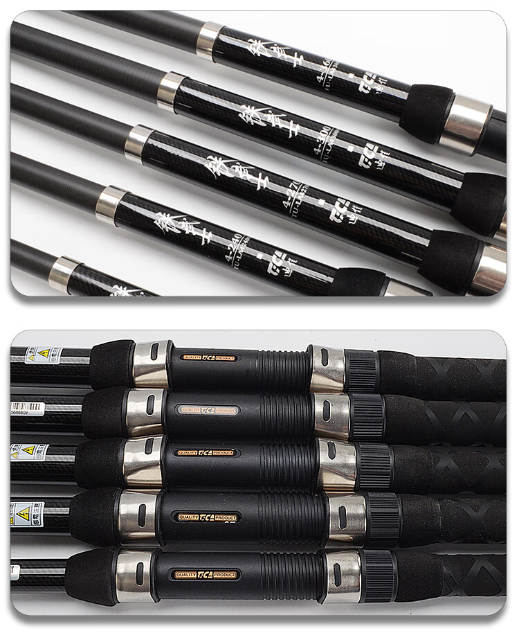 Dijia Sea Rod No. 4 Sea Rod Set with Luminous Handle, Fishing Rod, Sea Rod Set, Casting Rod Long-Distance Casting Rod for Big Fish, 2.7 Meters 2