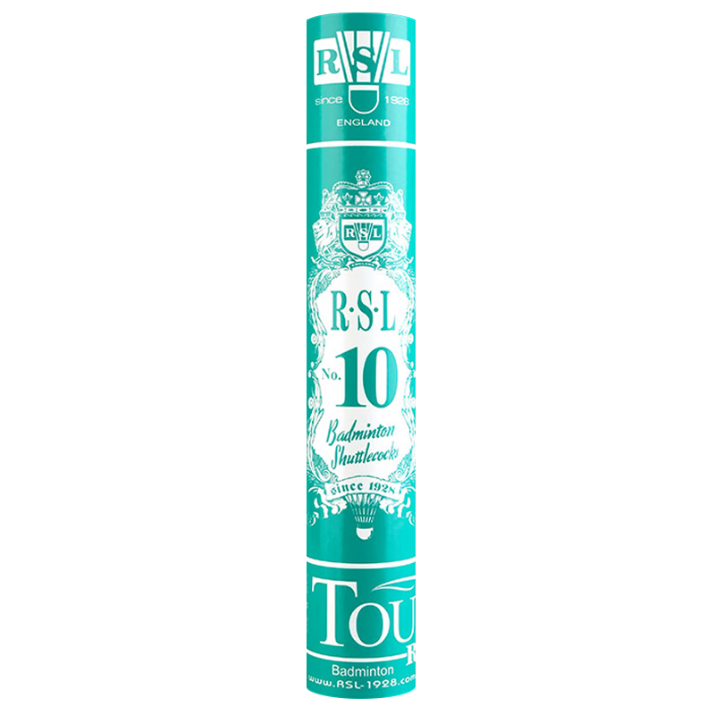 RSL Badminton Shuttlecocks, Stable Flight Training, Durable, Speed 76, 12 Pieces Per Tube, 10 And 10 Plus Randomly Sent