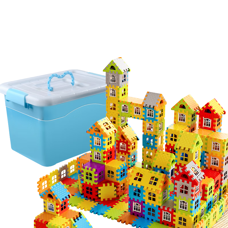 Letrel Children's Building Blocks, Educational Toy for Ages 3-6 Large Particles, Birthday Gift for Boys And Girls