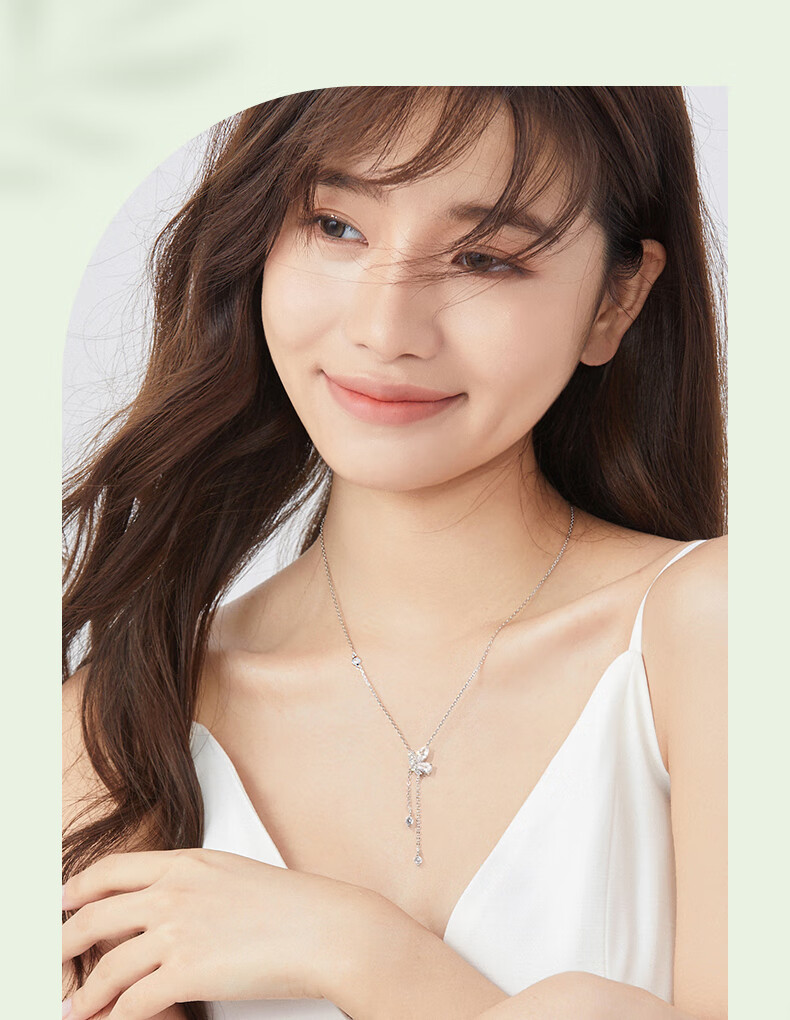 Fanci Butterfly Dance Tassel Necklace for Women with Silver Butterfly Pendant, Luxurious Jewelry, Elegant Birthday Gift for Girlfriend 11