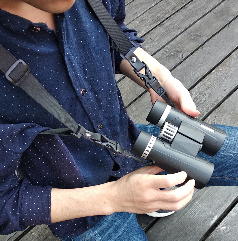 BOSMA X-Shaped Elastic Pressure-Relieving Shoulder Strap, Telescope Shoulder Strap 9