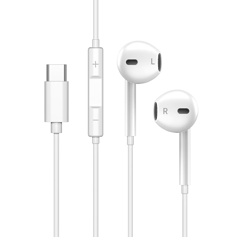 ENKOR Type-C Wired Earphones Compatible with Xiaomi 12s 11, Redmi K50, Huawei, OPPO, Honor 60, P50 Pro, P40, Nova 9, Mate Gaming And Music Headphones