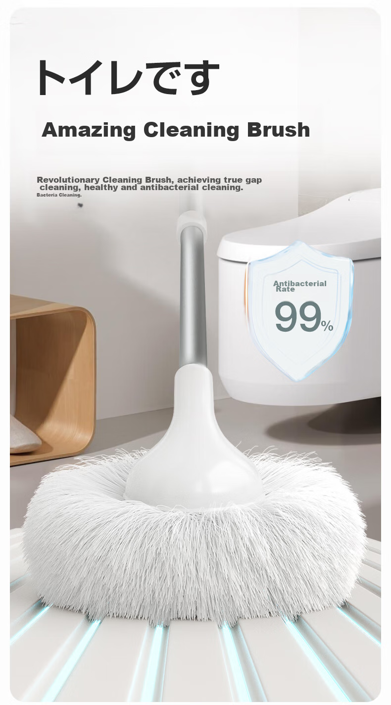 CONDOR Japanese Toilet Floor Brush Bathroom Long Handle Cleaning Brush Floor Scrubber Toilet Brush Gap Brush Tile Cleaning Tool 8
