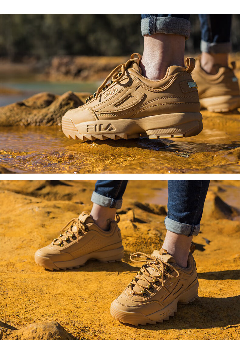 斐乐(fila)【王源同款】男女老爹鞋情侣跑步鞋运动复古休闲 disruptor