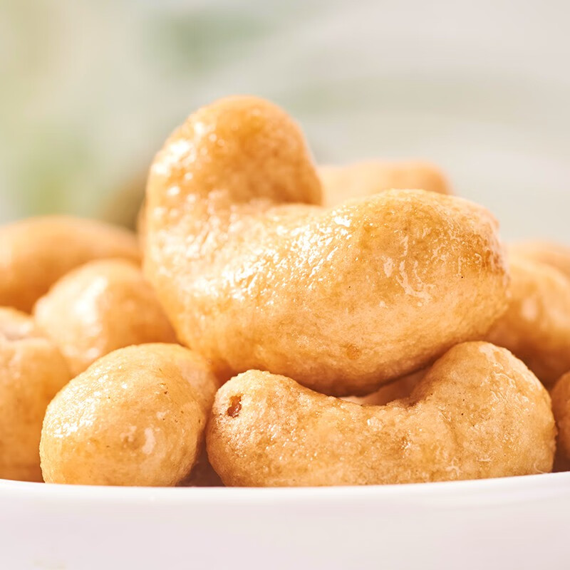 来伊份炭烧腰果150g 每日坚果干果炒货腰果仁休闲零食即食小吃袋装