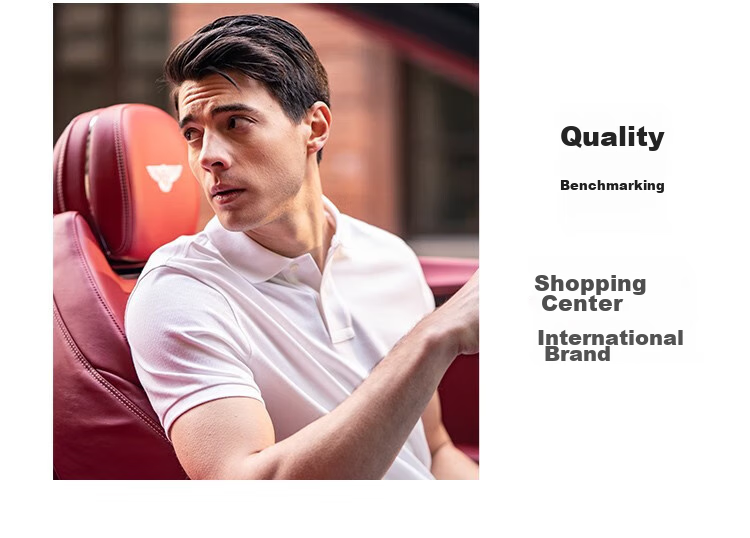 Mr. Bu Tong Dawei Celebrity-Inspired American Casual Polo Shirt for Men, Spring And Summer Pure Cotton Short Sleeve, Sky Blue, L/175 3