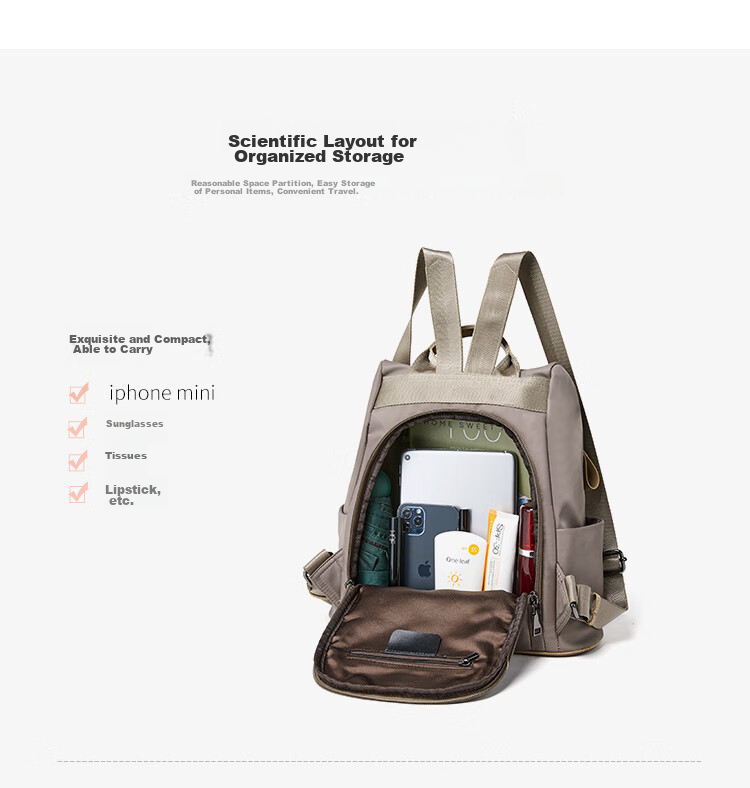 RED DRAGONFLY 2026 New Women's Handbag, Backpack, Large Capacity Travel Bag, Birthday Gift for Mom 10