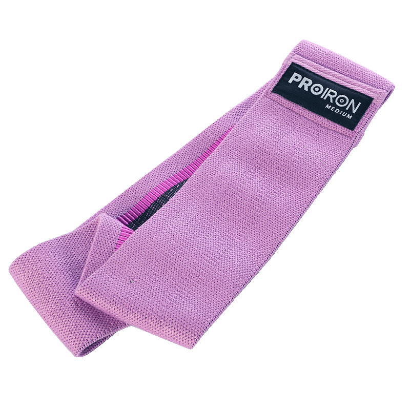 PROIRON Puli'ai Elastic Band Strength Training Fitness Resistance Band Yoga Leg And Buttocks Exercise Band Purple 35-45 Lbs