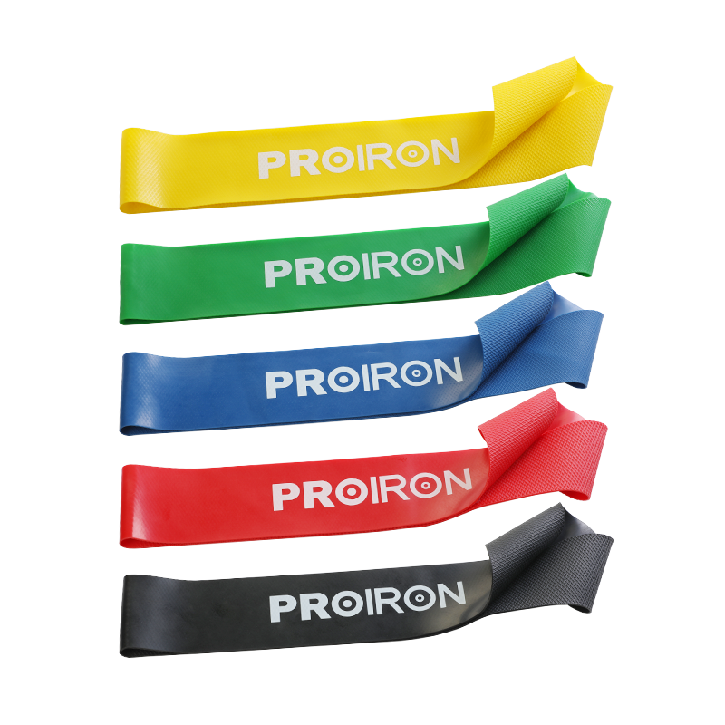 PROIRON Puli'ai Yoga Leg Exercises Resistance Bands Elastic Loop Leg Resistance Band, 10-50 Pounds Ten-Piece Set