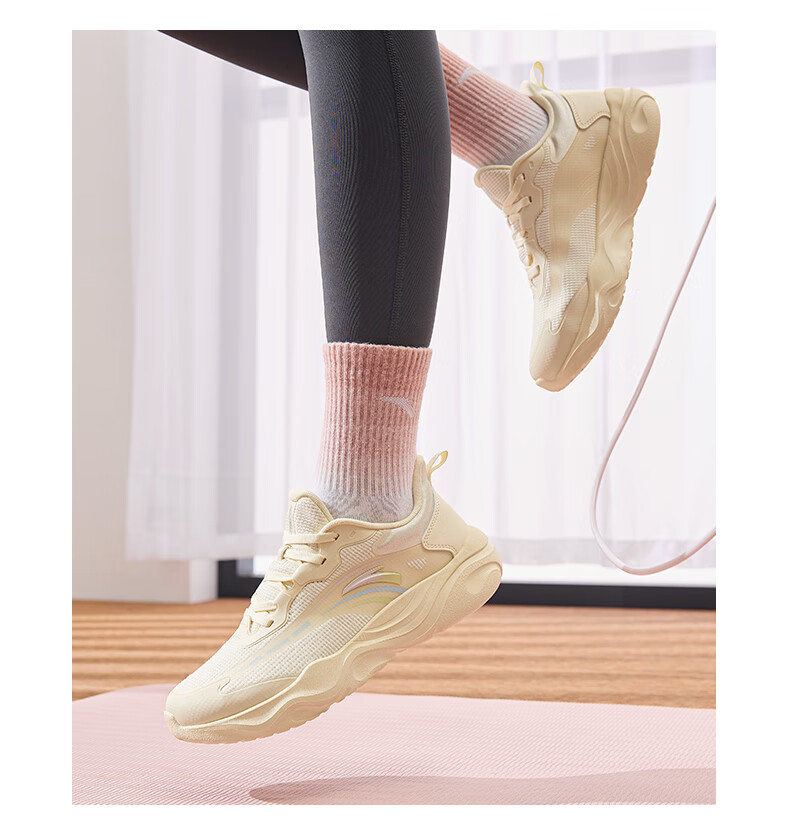 ANTA Milk Candy Jump Rope Shoes | Zhang Yufei's Training Shoes for Women, Soft Sole, Breathable, Lightweight, Shock-Absorbing, Training Shoes, Sneakers 28