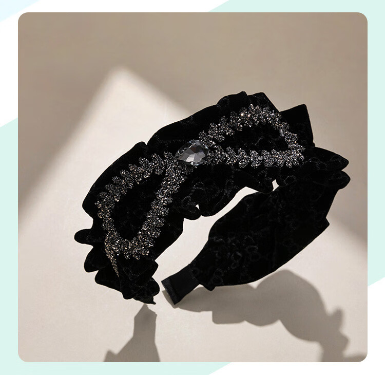 CHIMERA French Light Luxury Bow Headband, Wide Edge High Crown Hair Band, Hair Accessory, Women's Birthday Gift 7