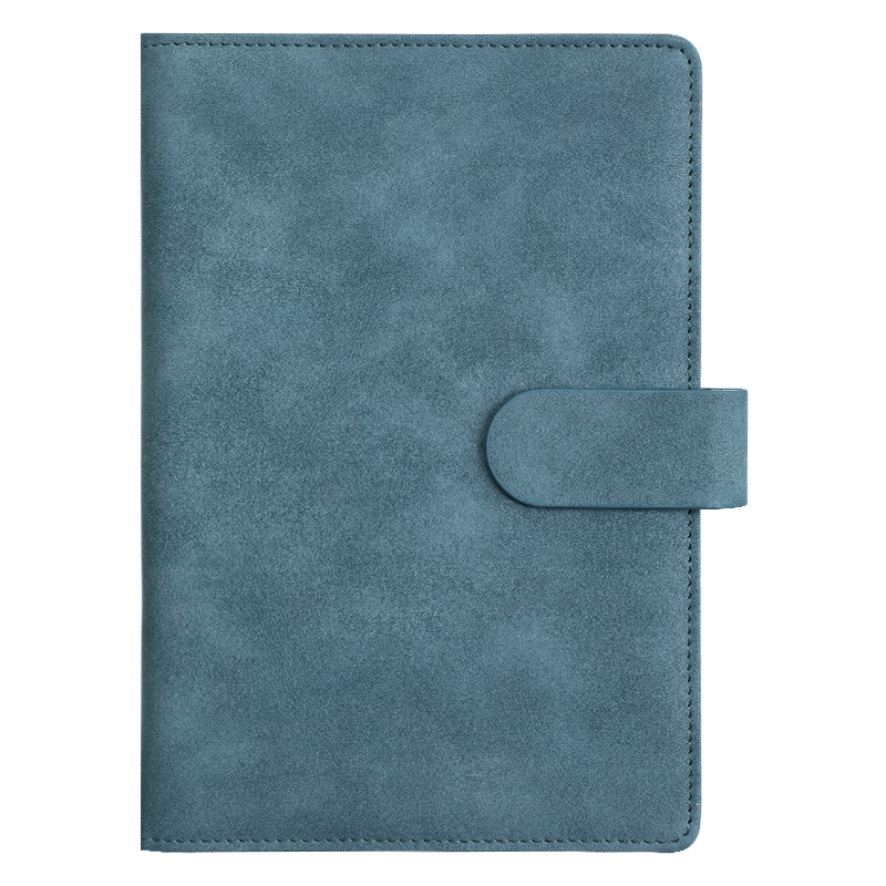Faramon Notebook, B5 Size, Simple Clasp Design, Thickened, for Notes, Business Meetings, Office Supplies, Diary, B5-Blue