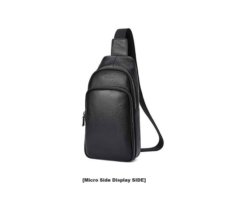 Goldlion Chest Bag, Multifunctional Men's Bag, Simple Crossbody Bag, Waist Pack, Travel Shoulder Bag, Small Backpack, Birthday Gift 20