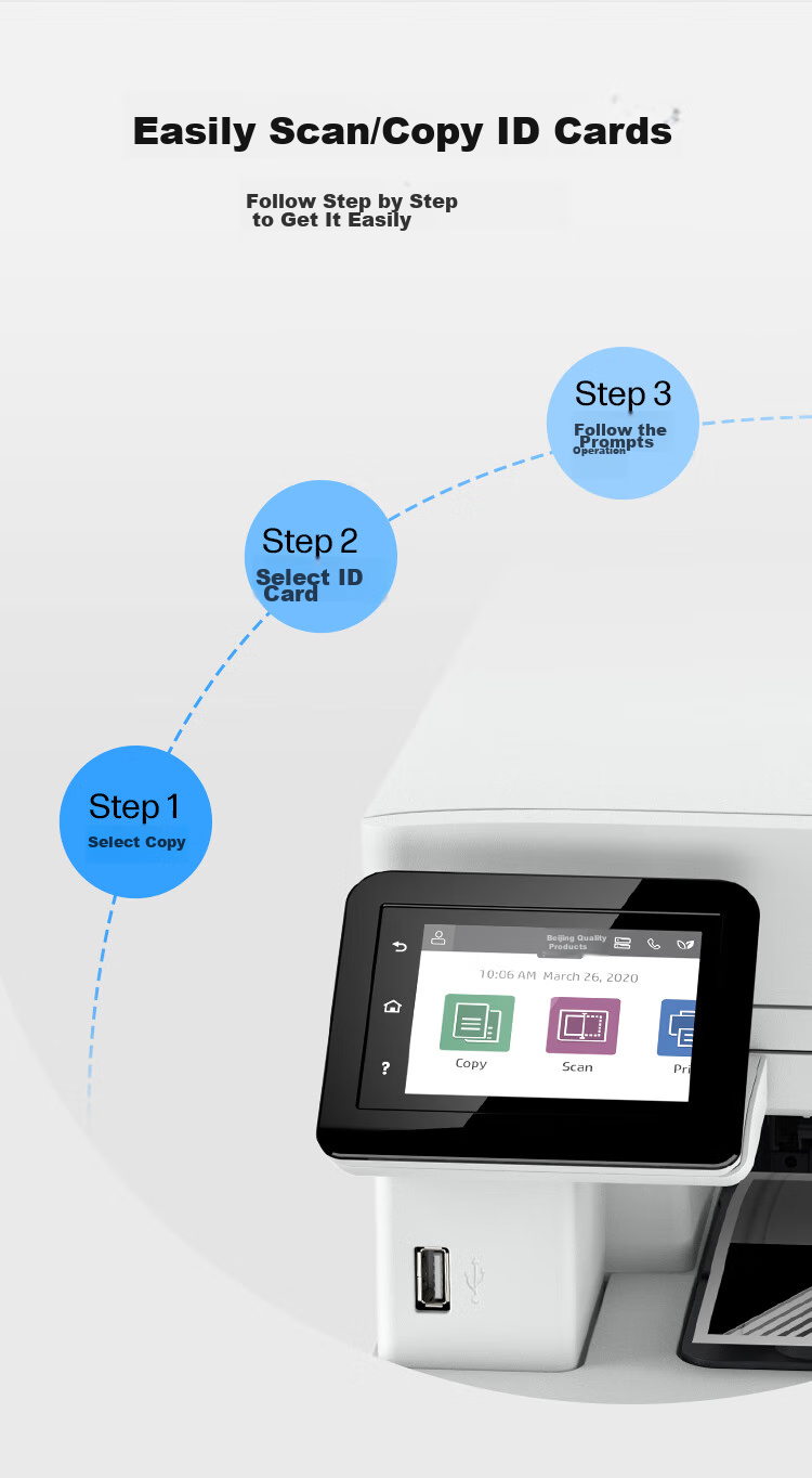 HP 4114dw Monochrome Automatic Duplex Wireless Laser Printer Copy Scan Wireless Connectivity Continuous Copy Business Office Commercial 12