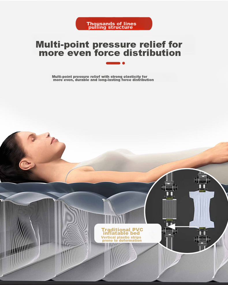 INTEX 64116 Electric Pump Inflatable Bed with Pillow, Air Mattress for Home Nap, Outdoor Tent Pad, Folding Bed CT1 7