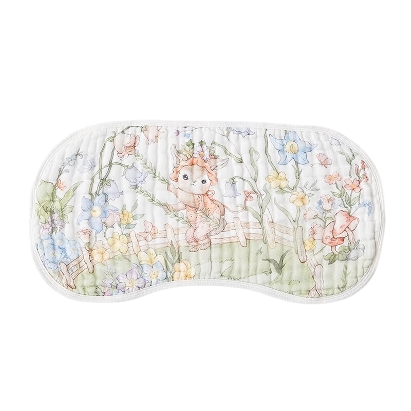 BUBBLE TREE [0-3 Months Cloud Pillow] Baby Flat Pillow, 12-Layer Pure Cotton Gauze, Newborn Sweat-Absorbing And Breathable