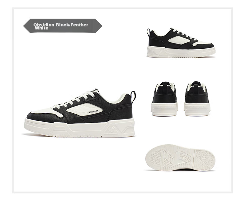 361° Women's Sneakers Soda 3 Spring And Summer Couple Retro Thick-Soled Casual Skateboard Shoes for Women 682516615-4 60