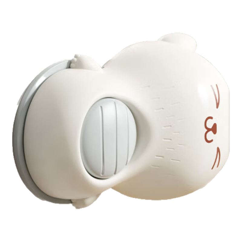 BEIDELI Baby Door Stopper, Child Safety Door Clamp, Silicone Door Wedge, Anti-Pinch Door Holder, White, 2 Pieces