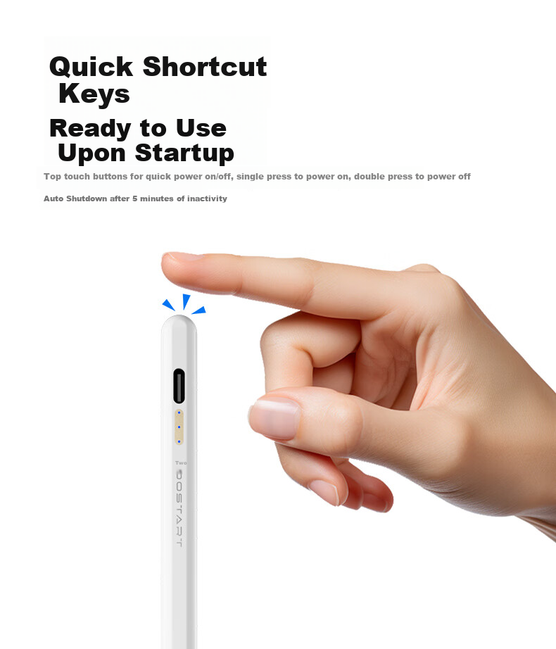 COOLSTART Compatible with Apple IPad Pro/Air/Mini/iPad12/11 Stylus, Tablet Touch Capacitive Pen, Apple Pencil Second Generatio 13