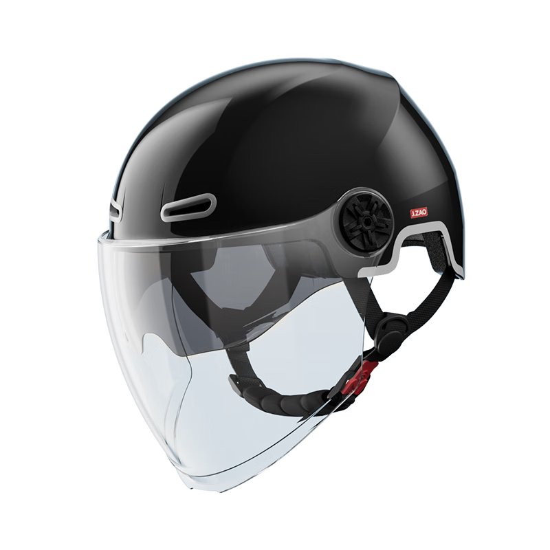 JD Original [Recommended by CCTV 315 Evening Show] TK02 Electric Scooter Helmet, Suitable for Summer And All Seasons, 3C Certified, New National Standard Class A Electric Bicycle Helmet, Glossy Black