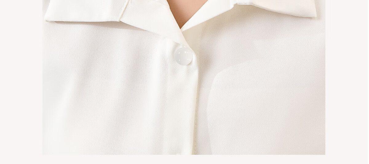 Chushen Summer Short-Sleeve Satin Blouse for Women, Elegant High-Quality Design-Inspired French Style Professional Commuter Shirt S143C1455 4