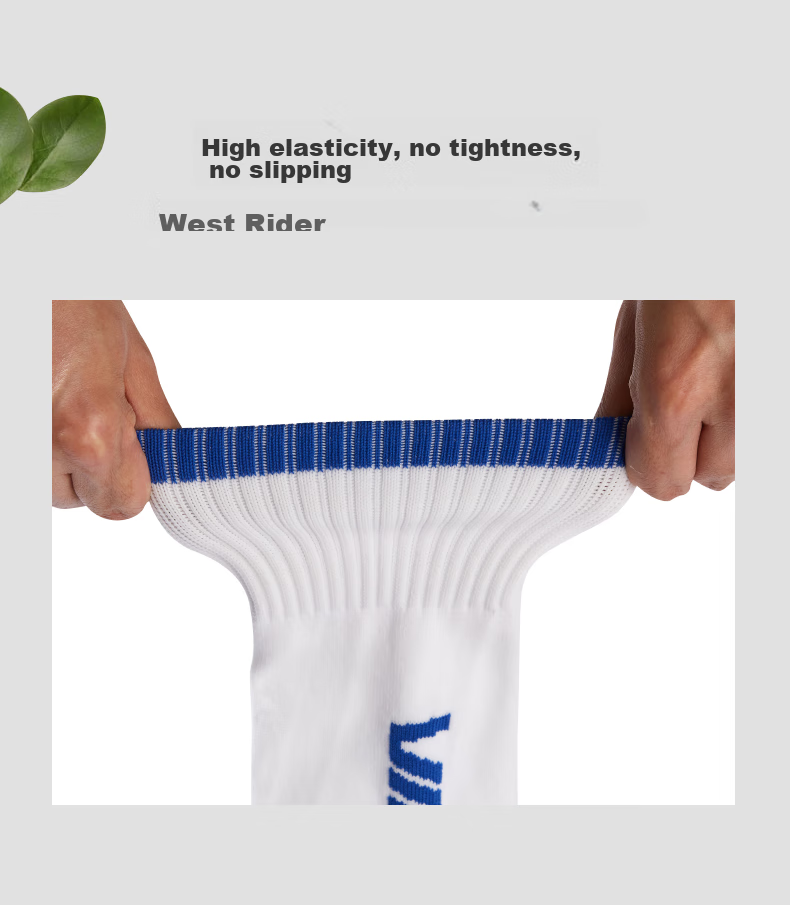 VICLeO Men's, Women's, Adult And Children's Knee-High Socks, Soccer Socks, Knitted Breathable Training And Competition Football Socks, 802-1 White S 6