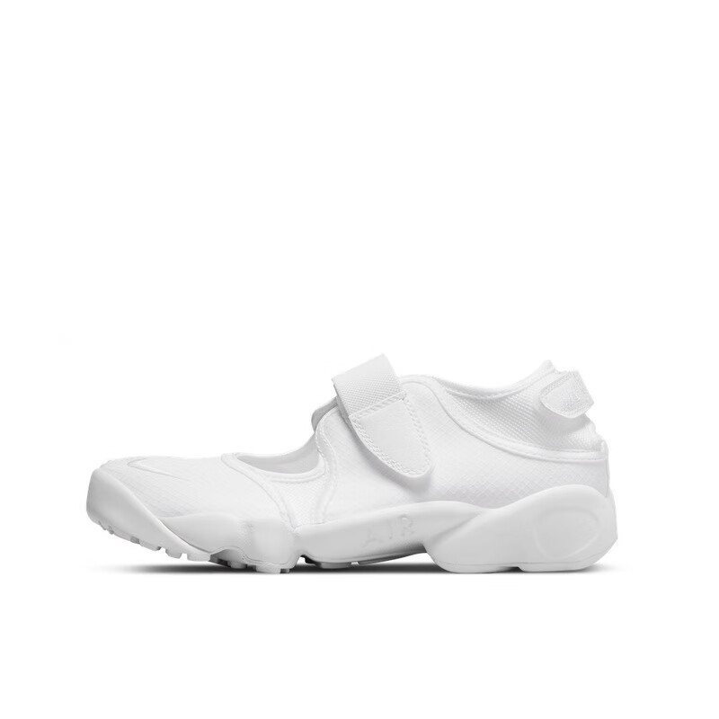 NIKE Women's Slippers, WMNS NIKE AIR RIFT BR Sneakers, DN1338-100 White, Size 35.5 7