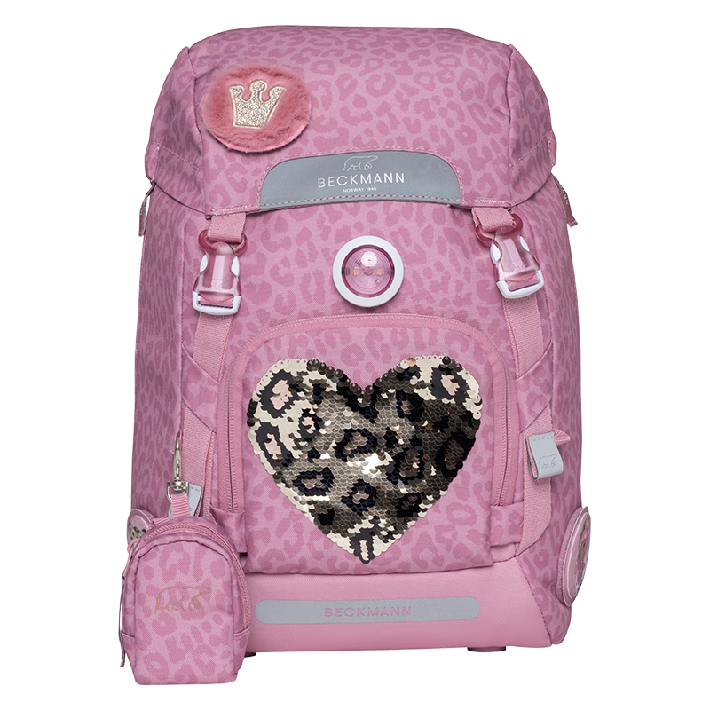 Beckmann Norwegian Primary School Student Spine-Protecting Large-Capacity Stylish Backpack for Grades 1-3 Boys And Girls, First And Third Grade Children's Backpack