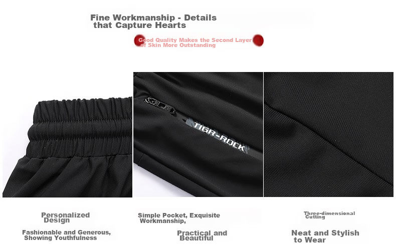 JEEP SPIRIT Casual Pants, Summer Ice Silk Quick-Dry Breathable Lightweight Outdoor Sports Trousers, Black Straight-Leg XL 20