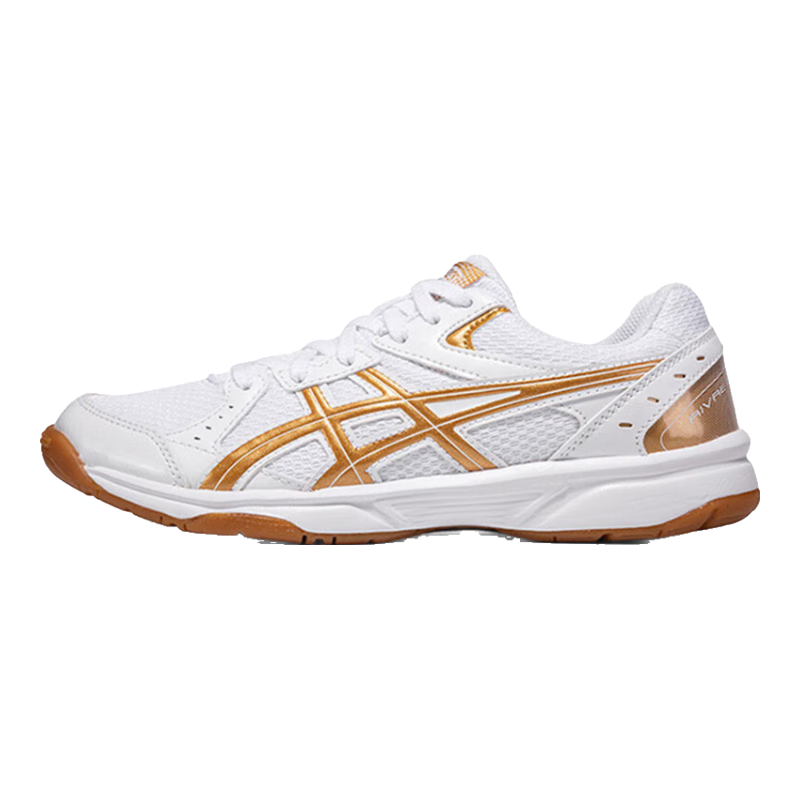 Asics Table Tennis Shoes, Badminton Shoes, Indoor Comprehensive Zhu Lu Series 1053A034, 1053A034-103, Size 39
