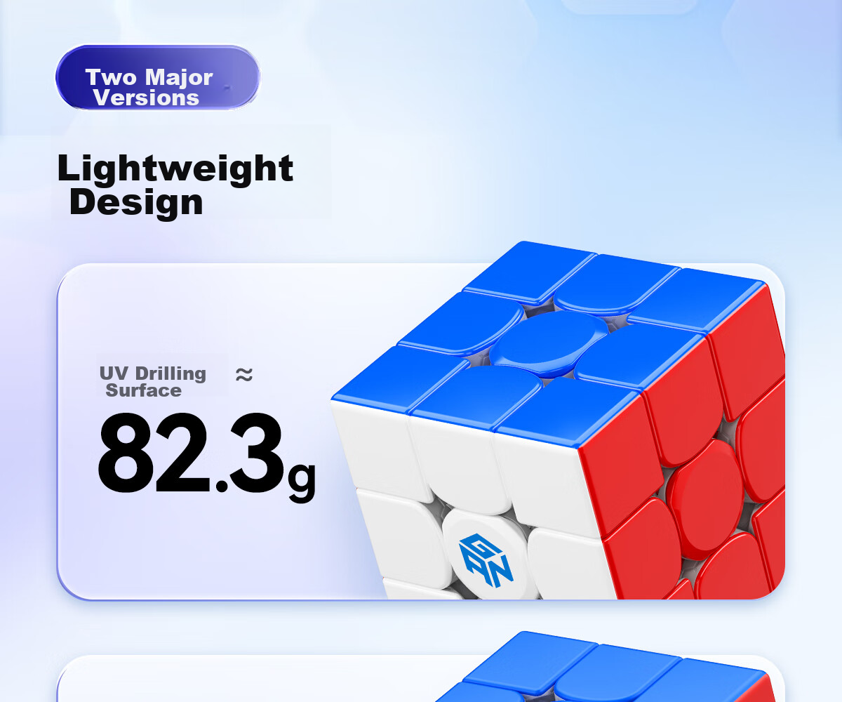 GAN Magic Cube 3x3 Children's Educational Toy, Magnetic Smooth Competition Early Learning Gift, 356Maglev Matte Finish 22