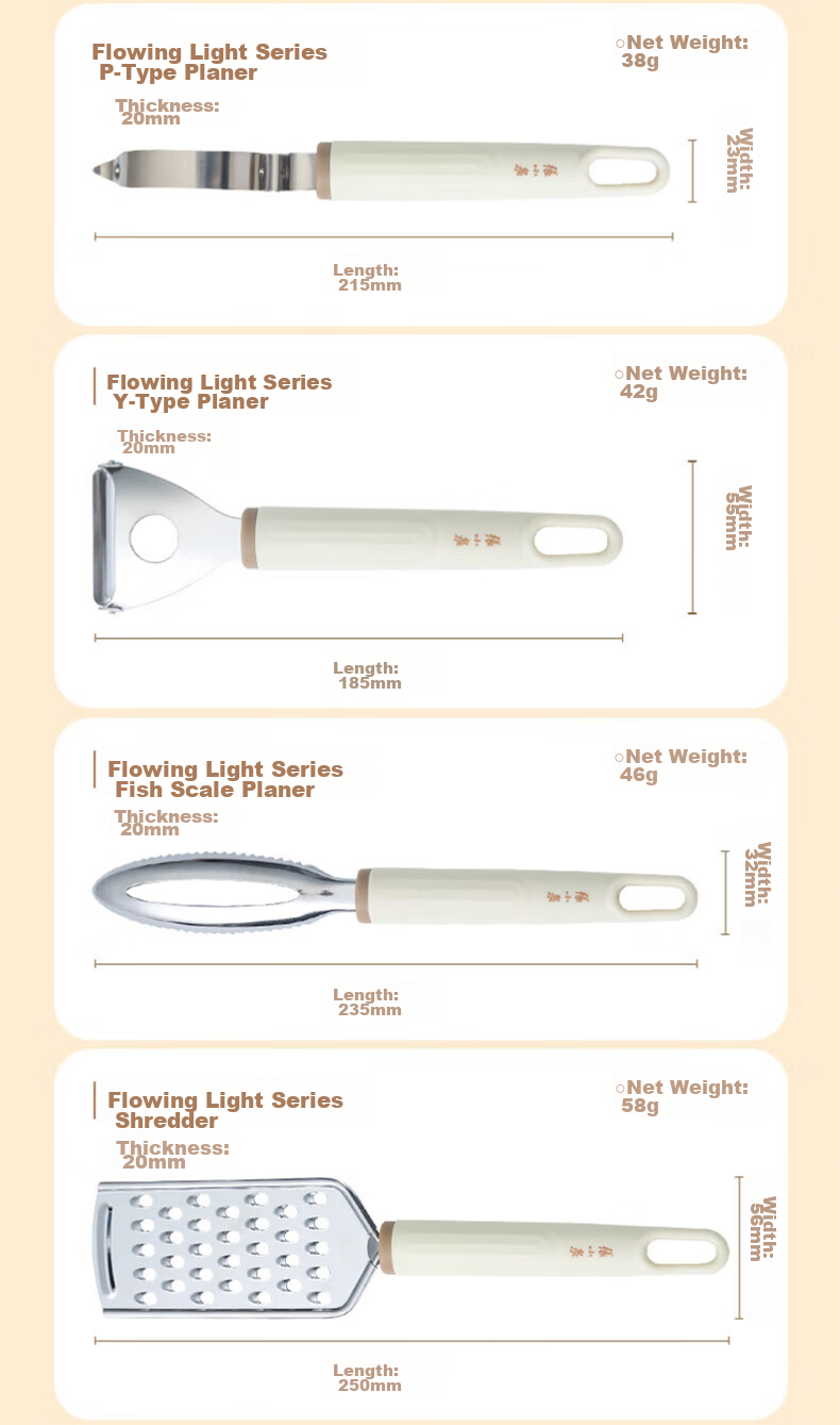 Zhangxiaoquan Kitchen Y-Shaped Peeler, Stainless Steel Household Vegetable And Fruit Portable Peeling Knife, C500661 6