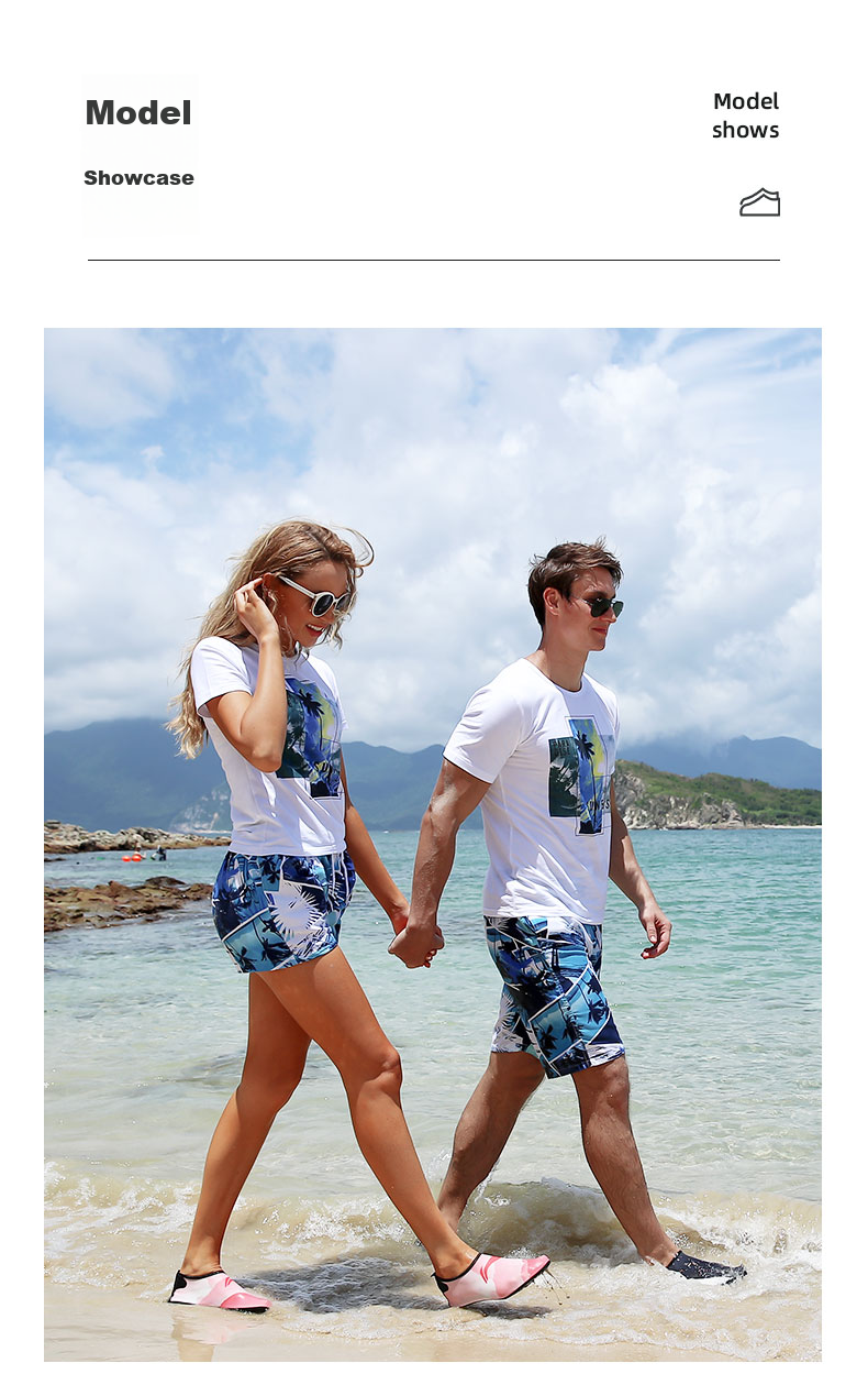 Li-Ning Swimming Shoes for Men And Women, Beach Diving Specialized Socks, Non-Slip, for Beach Combing, Rafting, Snorkeling, Quick-Drying Summer Swimming Equipment 16