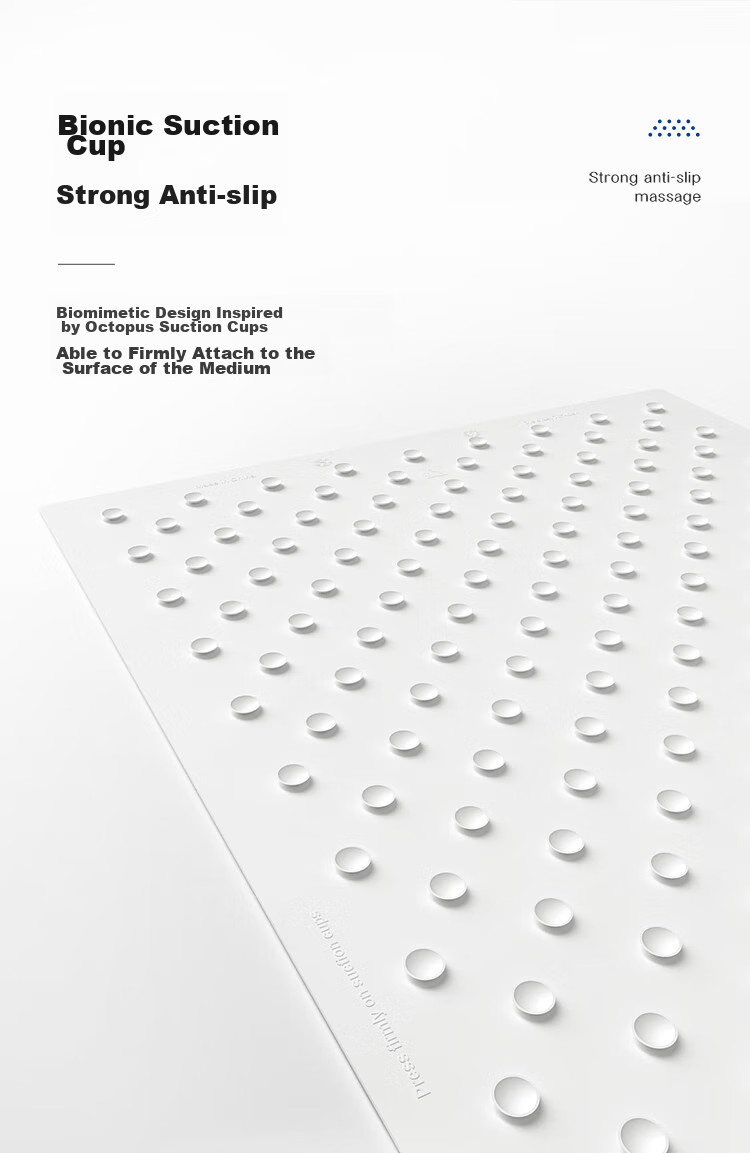 Dajiang TPE Bathroom Non-Slip Mat, Elderly Bathing Anti-Fall Floor Mat, Shower Room Bathtub Bathroom Non-Slip Mat, 40x70cm 5